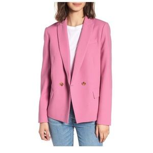 J Crew Docer Blazer, Pink